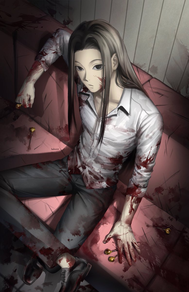 #hxh 암살성공 후 휴식하는 이르미