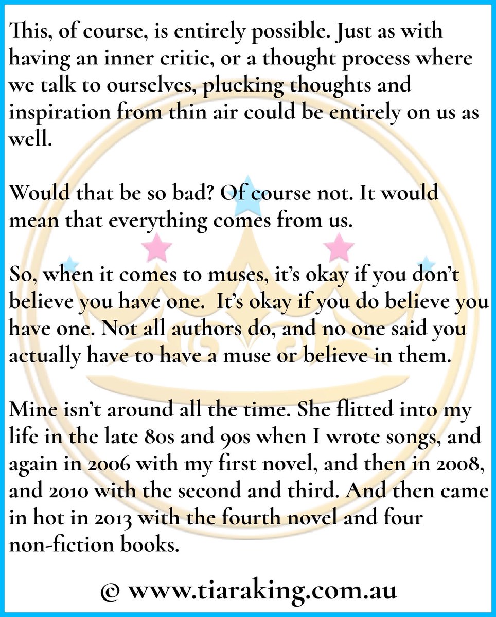 TiaraKingHQ's tweet photo. Do Muses really exist or are we just inspiring ourselves?
.
#tiarakinghq #author #writer #publisher #creativeartist #literarylegend #writing #writerslife #authorlife #creatives #creativity #authormyths #writermyths #wednesdaywisdom #muses https://t.co/fRJBpTBY3w