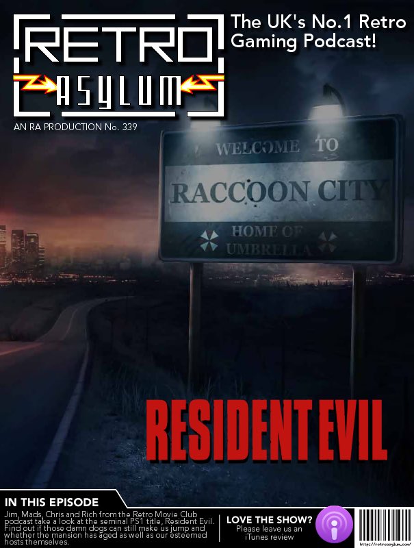 Jim, Mads, Chris along with Rich from the Retro Movie Club podcast take a look at the seminal #PlayStation title, #ResidentEvil. Find out if those damn dogs can still make us jump and whether the mansion has aged as well as our esteemed hosts themselves. traffic.libsyn.com/secure/retroas…