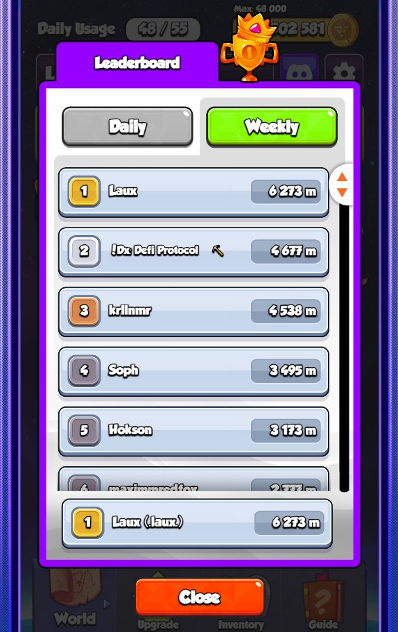 lauxchic's tweet photo. I just broke my own record!
lets go higher!
@PROJ_REdacted 
#RE #ProjectRedacted #Elementalmines https://t.co/9XRmqogfS9