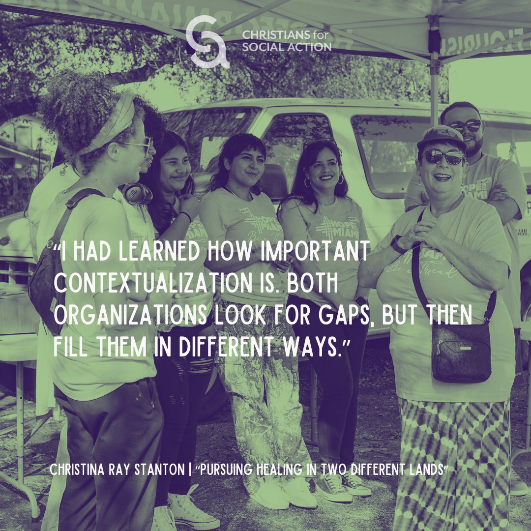 Yvonne Dodd Sawyer founded two non-profits with similar goals, only to see them meet those goals very differently. Link in bio for an interview that highlights how our context changes how we pursue healing and justice!
