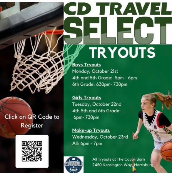 Tryouts are two weeks away <a href="/cdladyrams/">CDGirlsBB</a> <a href="/CDBoysHoops/">Central Dauphin Boys Basketball</a> <a href="/Linglestown/">Linglestown Gazette</a>