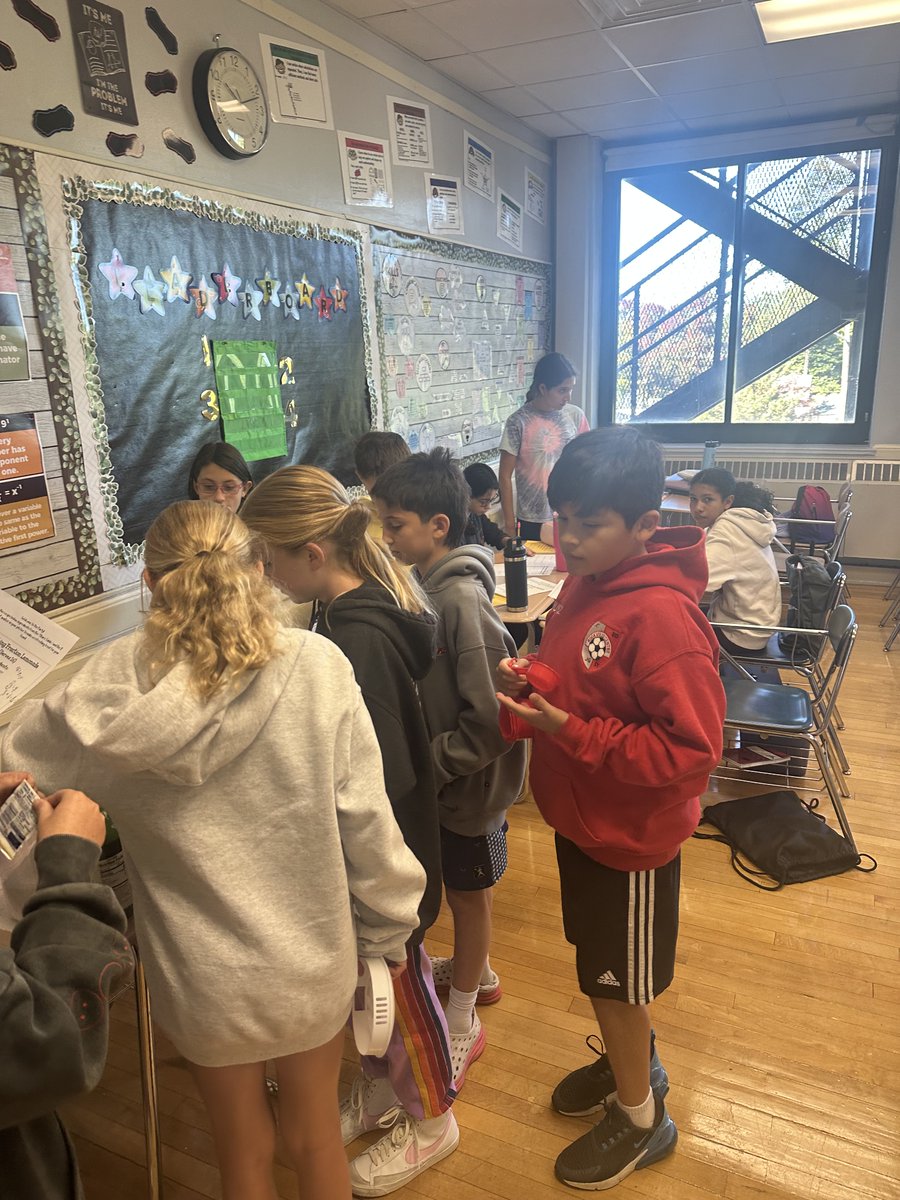 Colemoriarty's tweet image. Trusting in your students' thinking! MS math Ss are diving deep into problem-solving through #ThinkingClassrooms. 🧠 What a wonderful way to learn and grow! 🌱 Building Thinking Classrooms is the way to go! @rvcschools #MathEducation #StudentEmpowerment #GameOnRVC @RVC_SSMS