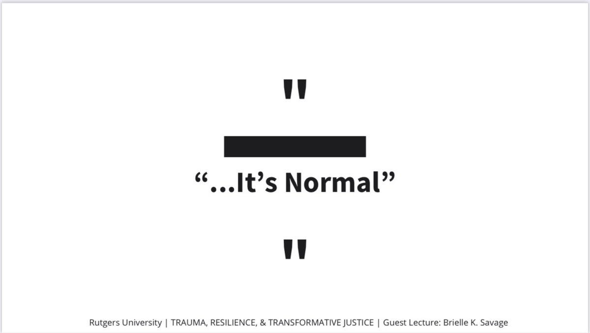 _briellek's tweet photo. Excited to have had the opportunity to guest lecture this afternoon about Vicarious Trauma & Social Media in a Trauma, Resilience, and Transformative Justice class with @CChukwuedo 🤎. #busybrie #phdloading https://t.co/2b3m27iyES