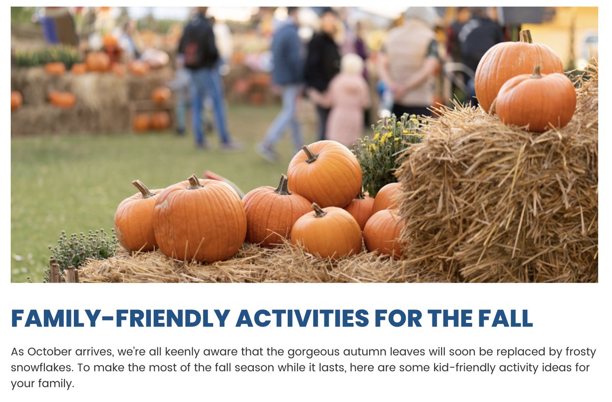 Pumpkin patches, corn mazes and more: seasonal family-friendly activity ideas from Qualico Communities Edmonton.
qualicocommunitiesedmonton.com/blog/family-fr…