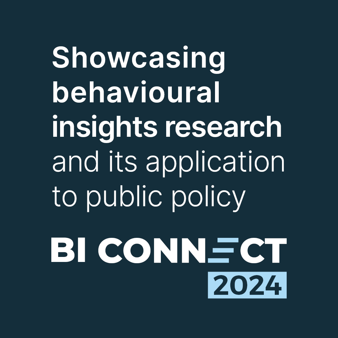 Join us for BI Connect 2024; our free online behavioural insights conference showcasing behavioural insights research and its applications to public policy. Register now behaviouraleconomics.pmc.gov.au/bi-connect-2024