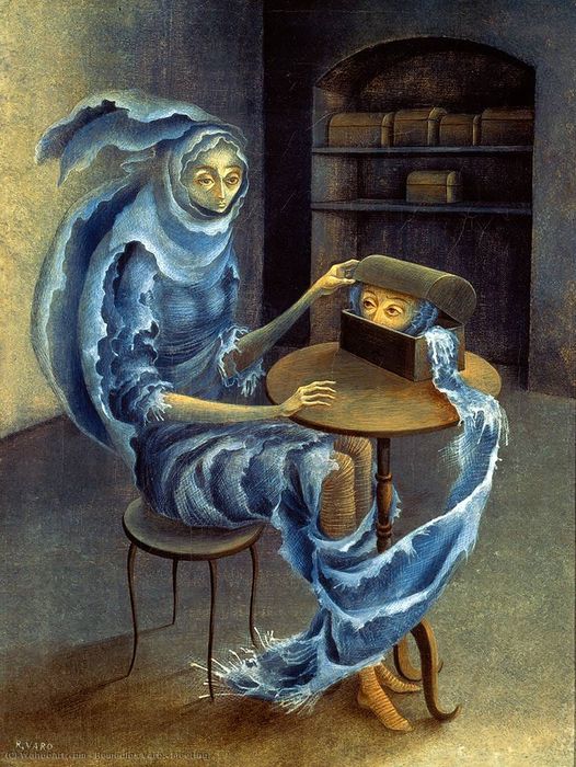 "Puedes ir de acá para allá, pero mientras tú no estés bien, nada de lo que te rodea lo estará".
Remedios Varo
🎨 Remedios Varo