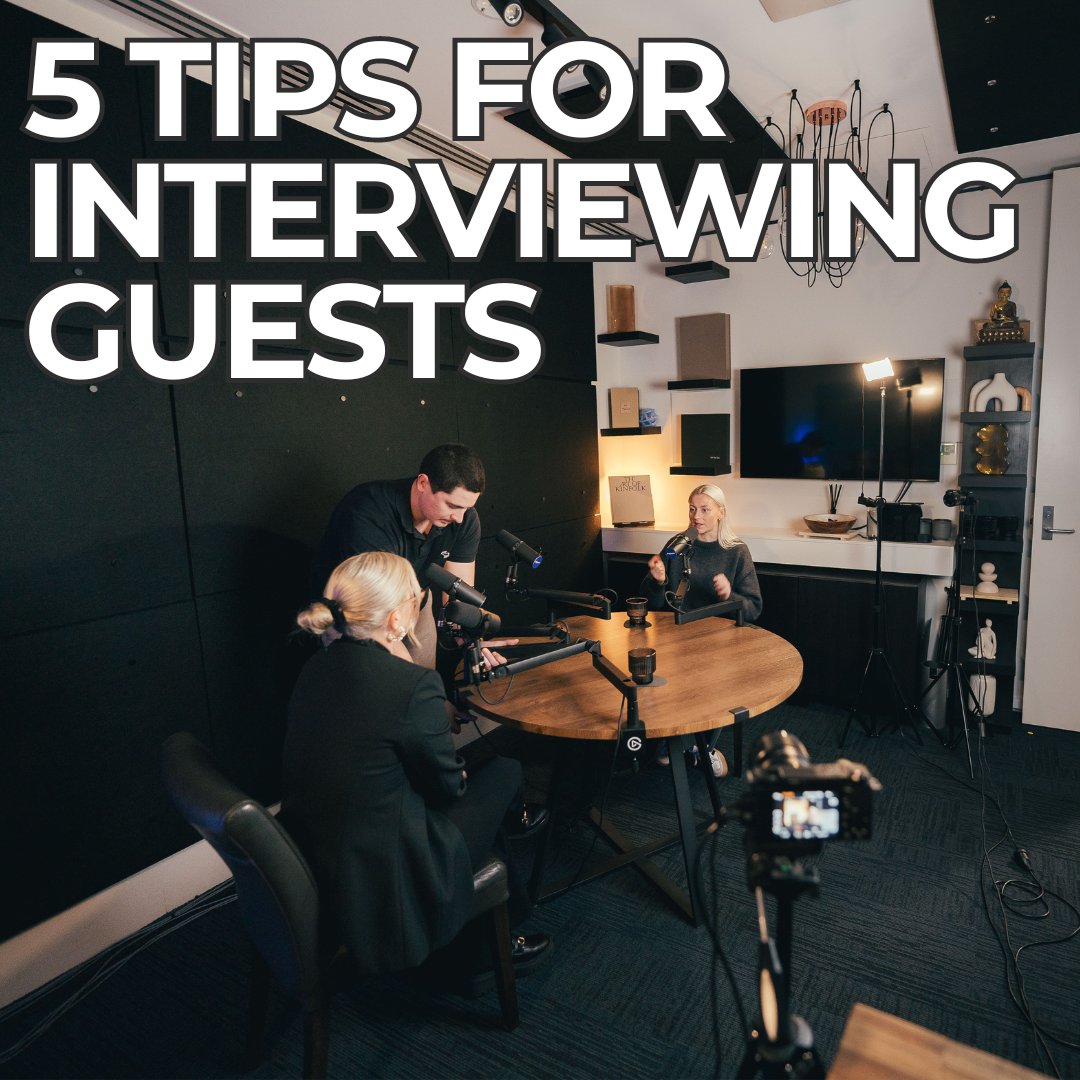Are you looking for strategies to interview guests on a podcast? Check out our top 5 tips to master the craft in our newest blog 🤓 
podwavestudios.au/2024/10/08/mas…

#Podcasting #Podcaster #Education #Learning #PodcastHost #PodcastInterview #PodwaveStudios #PodcastTips #Podcasts