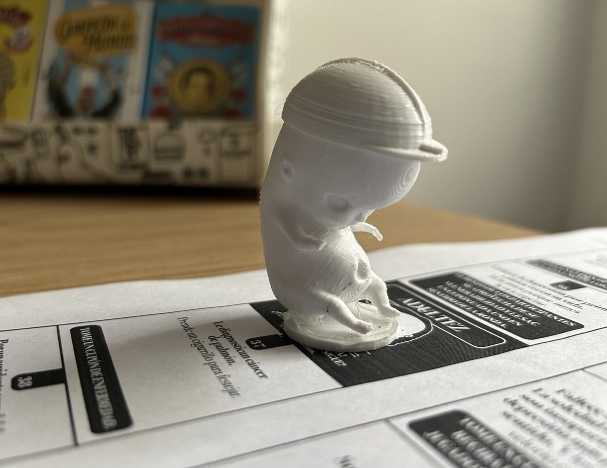 Bueno tuve que imprimir un feto ingeniero para jugar al Morbopoly.