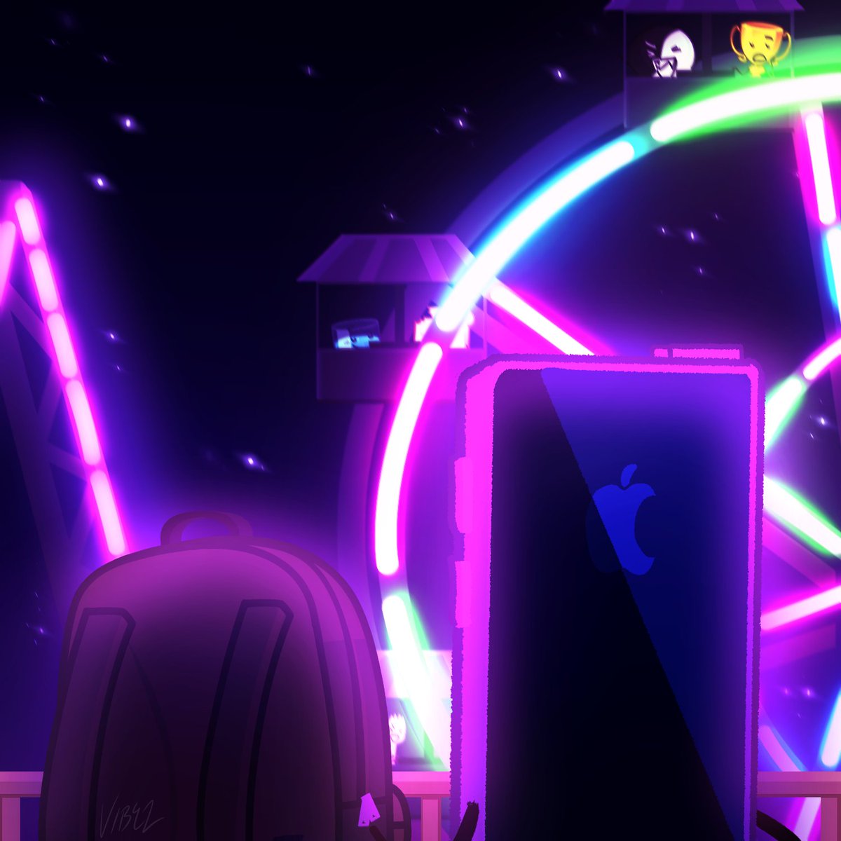 ThyGoodVibez's tweet photo. #objectober2024 : Day 6 'Carnival' Can you find the sillies? :]  #objectober #HfjONE #ii #phonebag https://t.co/weOG2mnGVt
