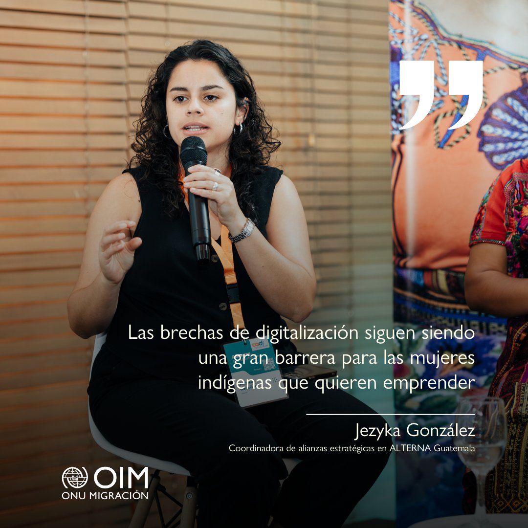 OIM Guatemala (@oimguatemala) on Twitter photo "Las brechas en digitalización siguen siendo una gran barrera para las mujeres indígenas que quieren emprender." - Jezyka González <a href="/Alterna_Impact/">alterna_impact</a>
Panel #CADF2024 - <a href="/SeaIF/">Seattle International Foundation</a> ▫️ "Modelos innovadores para el empoderamiento de las mujeres indígenas en Guatemala". "Las brechas en digitalización siguen siendo una gran barrera para las mujeres indígenas que quieren emprender." - Jezyka González <a href="/Alterna_Impact/">alterna_impact</a>
Panel #CADF2024 - <a href="/SeaIF/">Seattle International Foundation</a> ▫️ "Modelos innovadores para el empoderamiento de las mujeres indígenas en Guatemala".