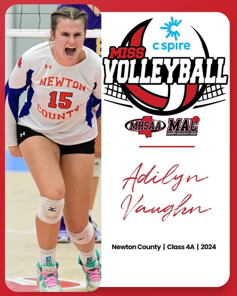 countycougarsSB's tweet image. Congratulations to our #15 Adilyn Vaughn on receiving the 4A Miss Volleyball!! We are so proud of you, keep working!!
