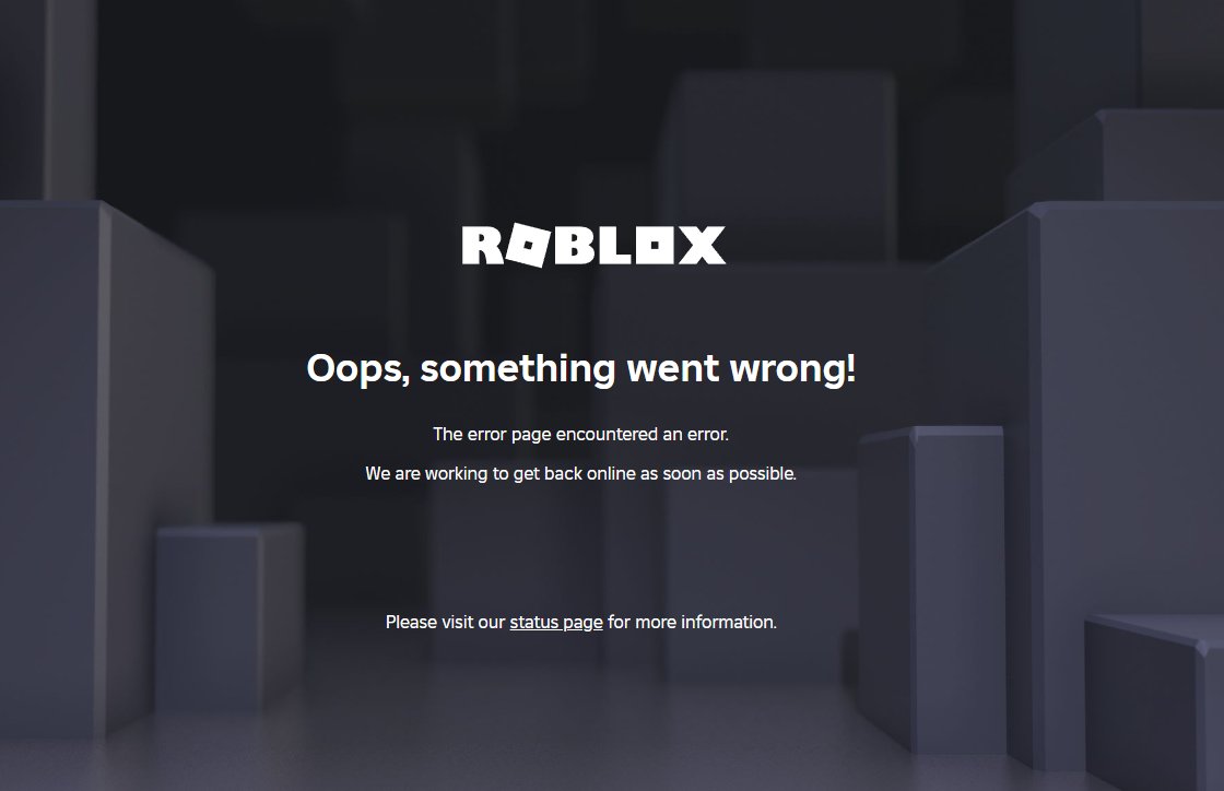 #RobloxDown #ROBLOX #robloxisdown <a href="/KreekCraft/">KreekCraft</a> <a href="/Roblox/">Roblox</a> <a href="/Chaseroony/">chaserpoopy</a> PLEASE NOT ANOTHER 3 DAYS!!!!