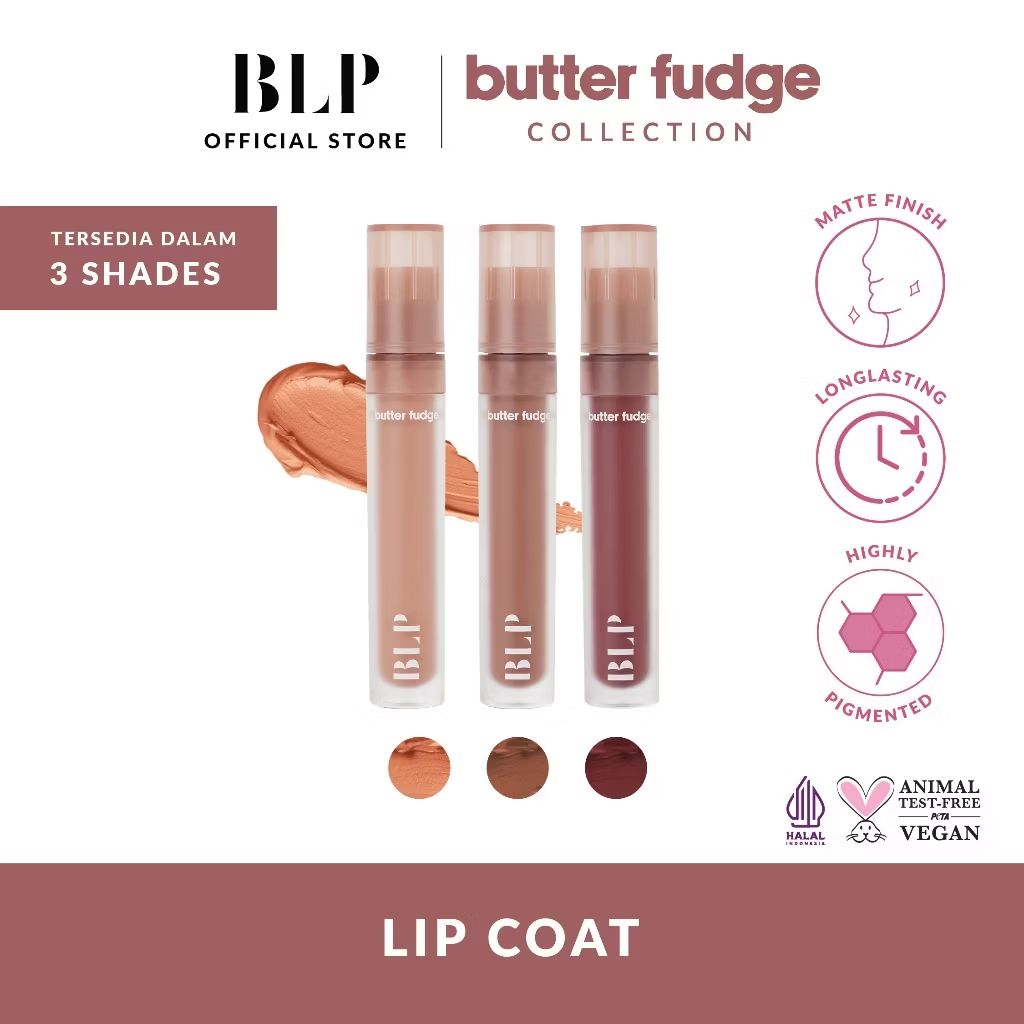 darkchocolaatte's tweet photo. Check out BLP - Lip Coat - 5gr - Lip Cream - Butter Fudge Collection for Rp134.100. Get it on Shopee now! https://t.co/2VXR35mpAy https://t.co/Ag3ApfdGMe