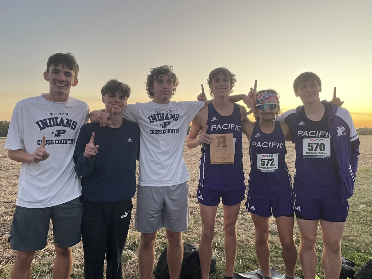 Boys win the Hermann Invitational!🥇<a href="/PHS_Athletics/">Pacific Indians</a>