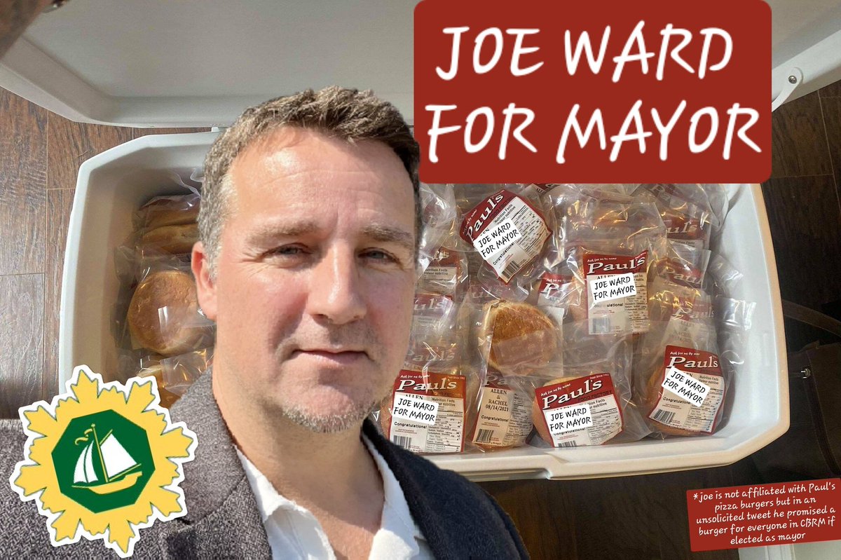 TopperTosh's tweet image. killed it at the debate, not acting like a complete nut job does wonders. Also, I expect a pizza burger. #cbrmmayor #cbrmmayoraldebate #cbcmorning #cbccapebreton #cbc