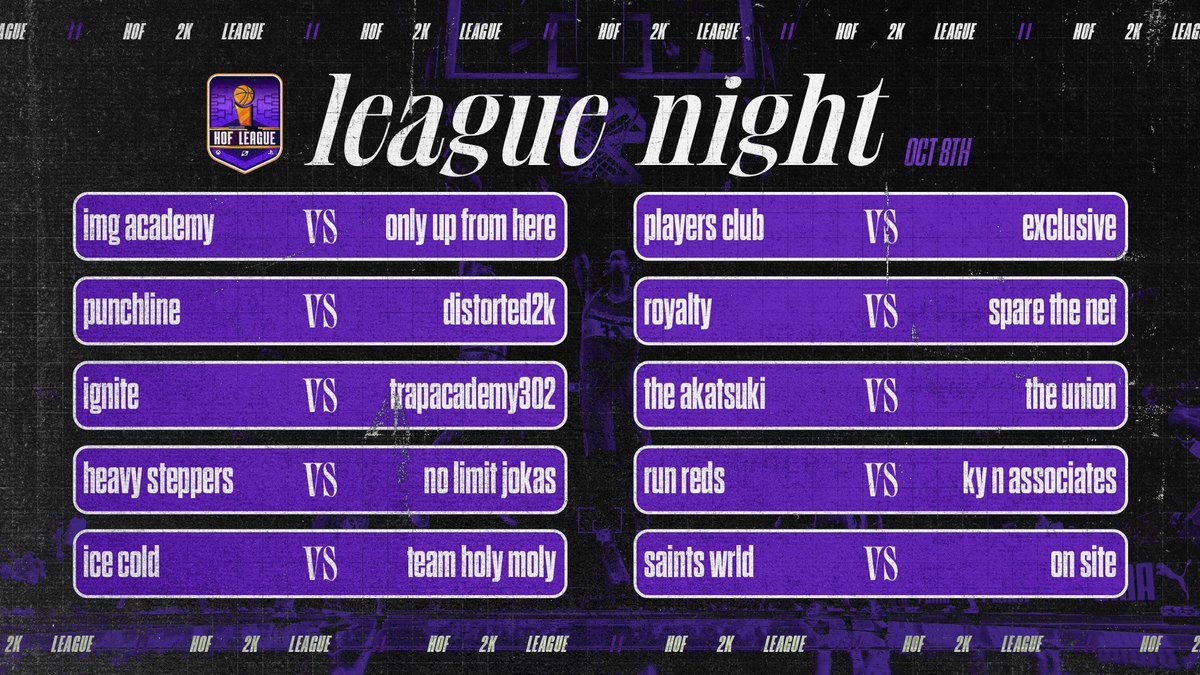 Part of the <a href="/HOFLeague2K/">HOF League</a> Season 26 package I put together 🚶🏼