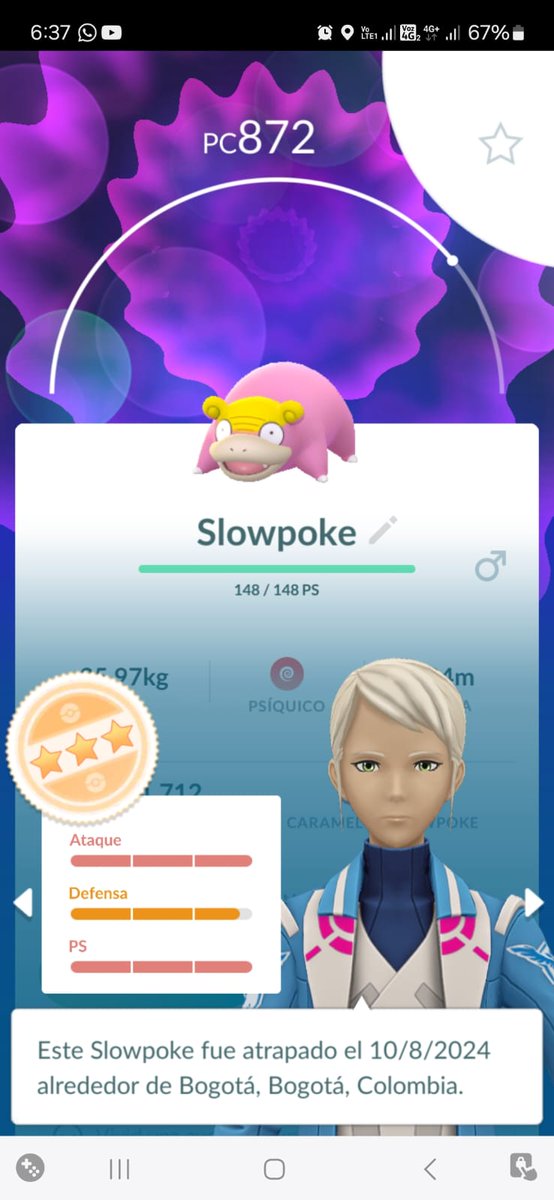 GRaids80's tweet photo. Disfrutamos mucho la #HoraDestacada de #slowpoke #galar un abrazo a los que nos acompañaron y los esperamos mañana para atrapar todos los #zamazenta cerca de portal 80 y parque San Andrés, toda la info aquí https://t.co/LOPVKOEon3 #shiny #legendaryhour #Pokemon #PokemonGO https://t.co/03HwYotu0y