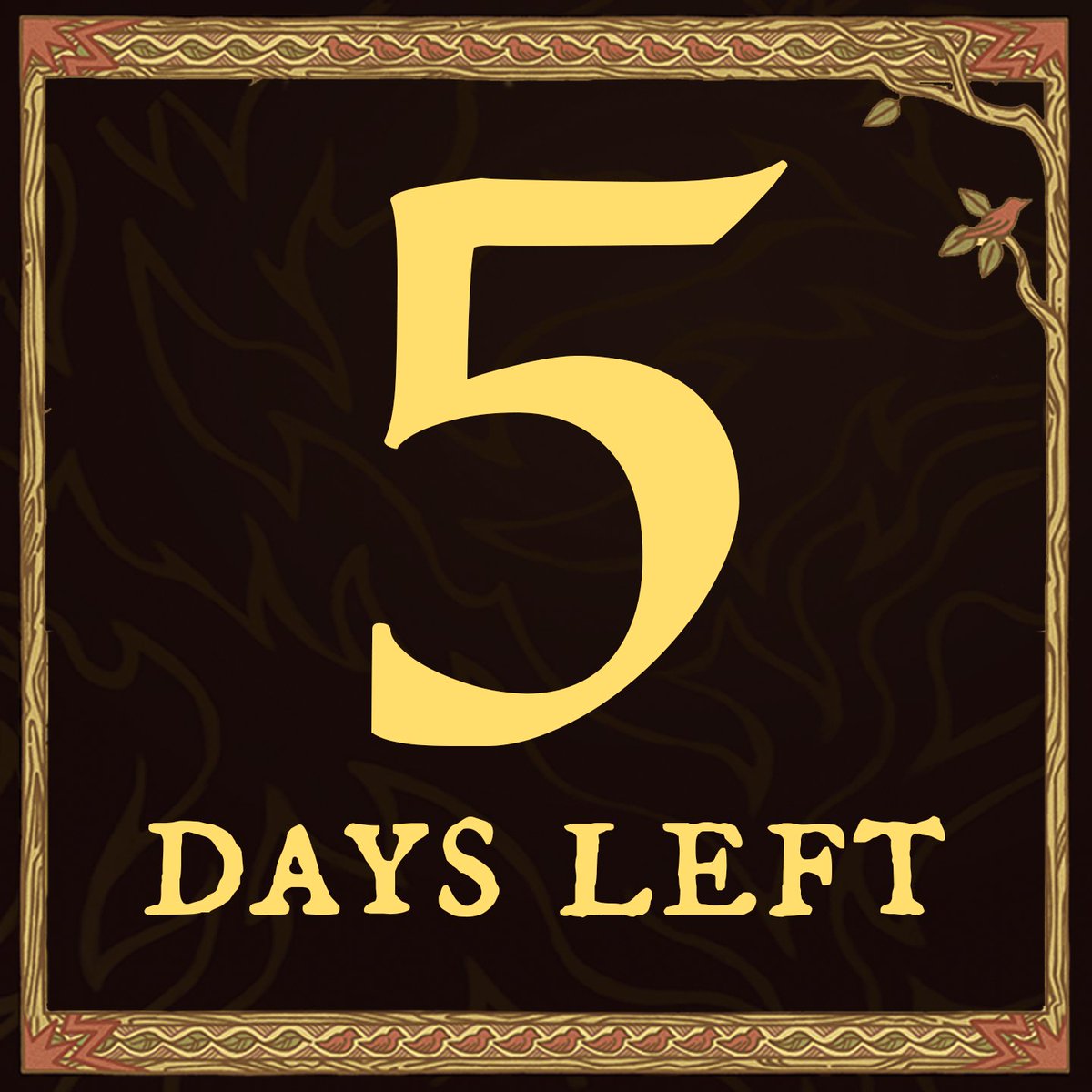 We have ~5 DAYS~ left until the end of the campaign! 
Don’t miss out and remind your friends and family! Over 100 free community PDF copies are also available to claim~ 
crowdfundr.com/HieronZine?ref…
#friendsatthetable #hieronzine