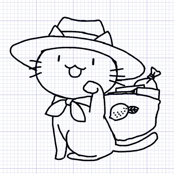なんかバランスが悪いぞ…としばらく考えた結果「この顔に胴長はどうか」ということに気づいてボディを小さくした
ねこはむずかしい 