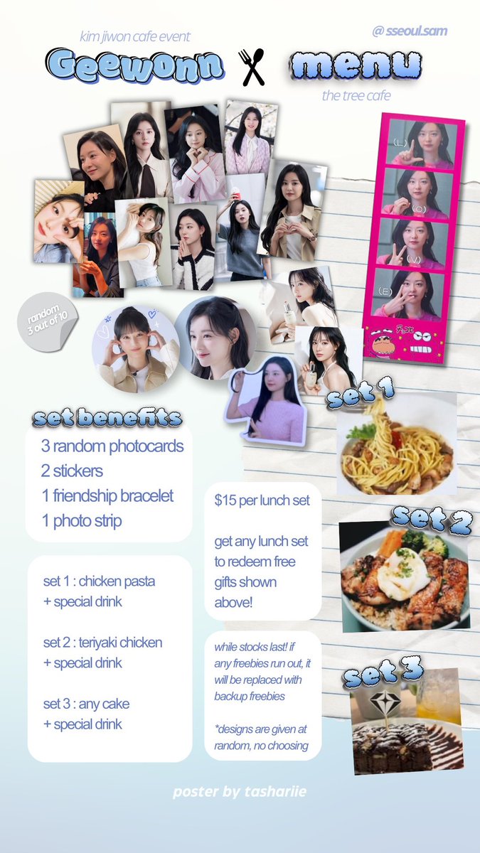 sseoulsam's tweet photo. 3 months of hard work & lots of money spent all for Jiwon 🍀 Hope to see you guys there 💙
📍The Tree Cafe (Marina Square)
⏰ 13 October 2024 (12pm-6pm)
#KIMJIWON #김지원 #金智媛 #queenoftears #kdrama #눈물의여왕 #kdramaedit #queenoftearsedit https://t.co/yC0LLxZlNZ