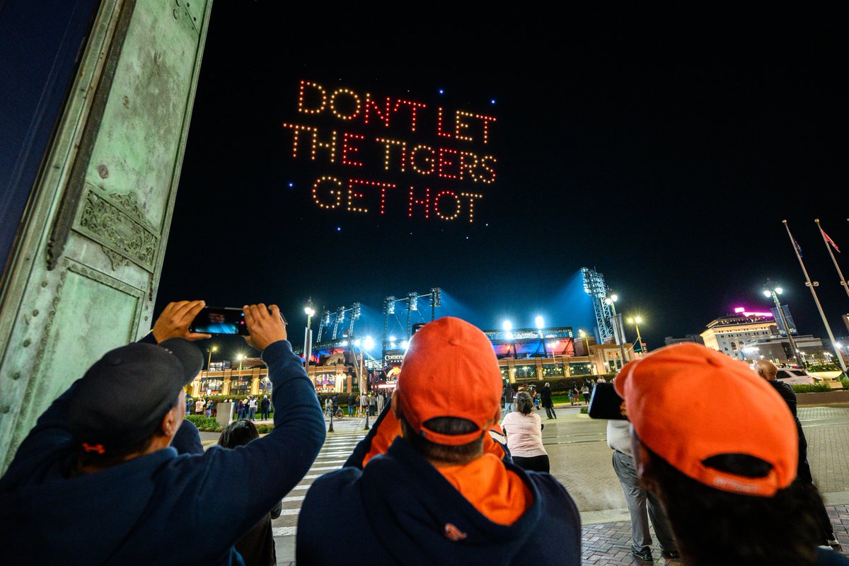 tigers's tweet image. Somebody let the Tigers get hot.