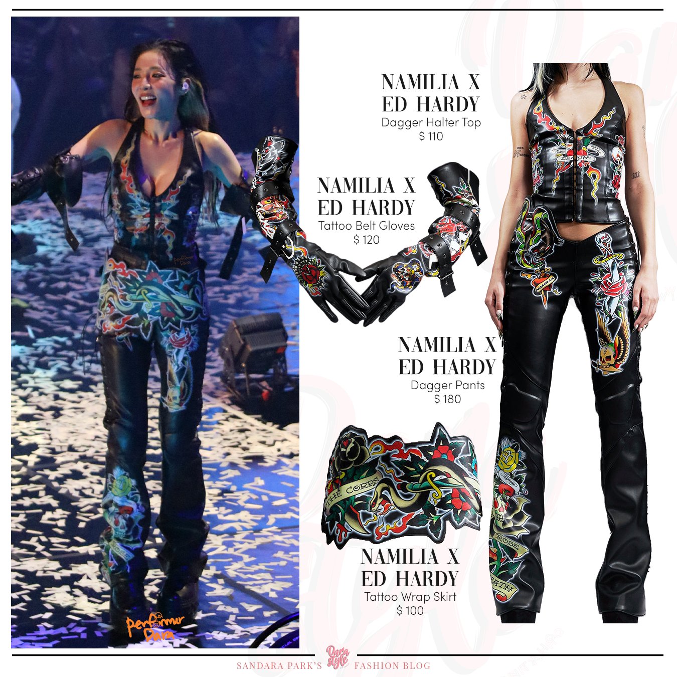 NAMILIA × Ed Hardy コルセット Dara Style on X: 