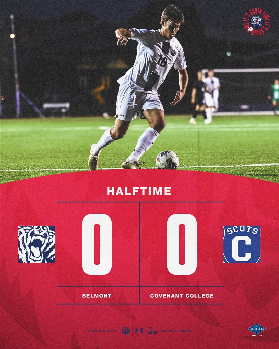 We're scoreless after the opening half at 🌹