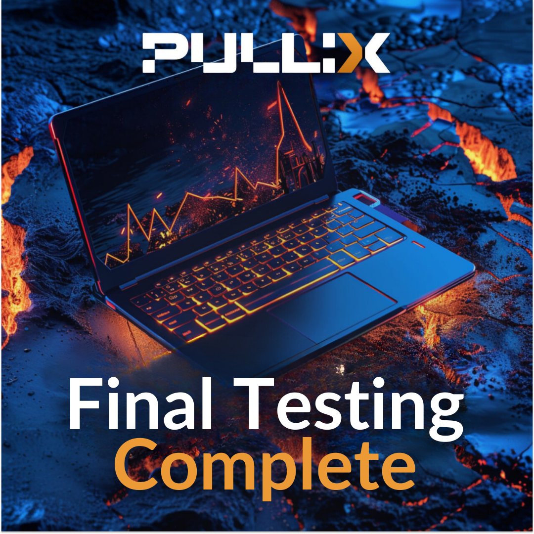 1/6🚀 Pullix Platform Update: Final Testing Complete, Launch Imminent 🚀

Dear Pullix Community,

We are thrilled to share some exciting news about our progress towards the launch of the Pullix trading platform.