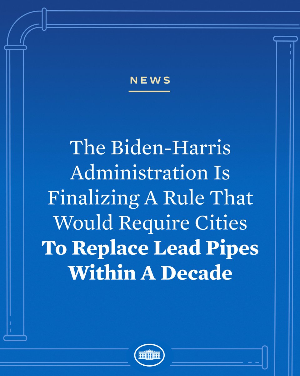 Vice President Kamala Harris Archived (@vp46archive) on Twitter photo .<a href="/POTUS/">President Donald J. Trump</a> and I are making the largest investment in water infrastructure in our nationās history, and weāve already helped nearly 1 million people gain access to clean drinking water by removing their lead pipes.
We are making sure every community has clean, safe water. .<a href="/POTUS/">President Donald J. Trump</a> and I are making the largest investment in water infrastructure in our nationās history, and weāve already helped nearly 1 million people gain access to clean drinking water by removing their lead pipes.
We are making sure every community has clean, safe water.
