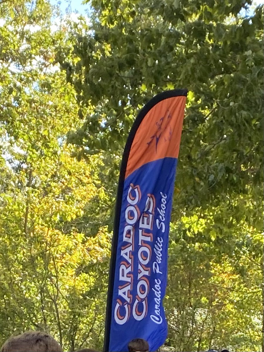 What an amazing afternoon watching a determined group of students do their personal best at the regional cross country meet. I am beaming with pride! Way to go coyotes! <a href="/CaradocPS/">Caradoc Public School</a>