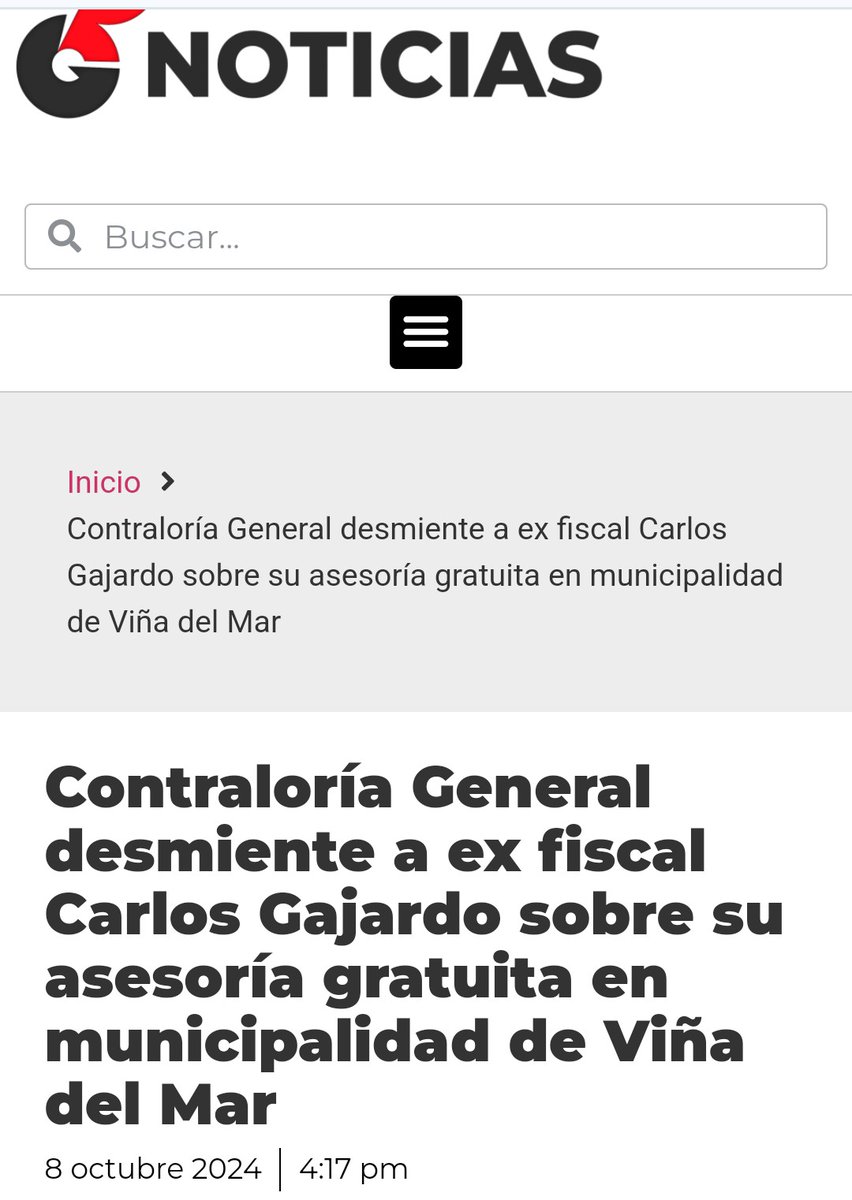 invermel's tweet photo. 🚨🚨🚨🚨🚨🚨🚨🚨🚨🚨🚨FISCAL GAJARDO ADEVERÓ QUE TRABAJO GRATIS PARA LA MUNICIPALIDAD DE VIÑA, PERO CONTRALORIA ACABA DE DETECTAR PAGOS POR 40 MILLONES.....CHANTA Y MENTIROSO https://t.co/zxBqj2vXYJ