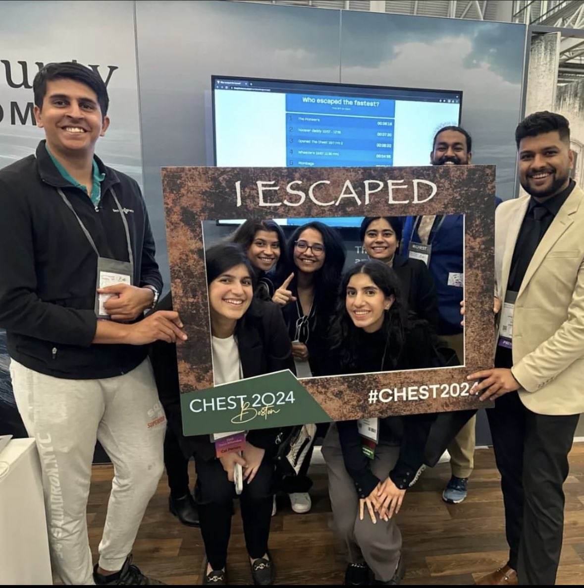 Ramsha Abbas (@ramshaa97) on Twitter photo Had the opportunity to present 4 of my abstracts at <a href="/accpchest/">CHEST</a> ! 🫁
Also managed to make a furry friend and did an escape room too to add some more adventure to the day! 
See you again next year! #CHEST2024 Had the opportunity to present 4 of my abstracts at <a href="/accpchest/">CHEST</a> ! 🫁
Also managed to make a furry friend and did an escape room too to add some more adventure to the day! 
See you again next year! #CHEST2024