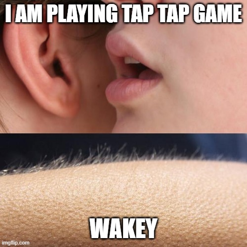 Giang275's tweet image. when I tell my honey that i am playing wakey @SendingLabs 
#sendingme
#sendingmeme