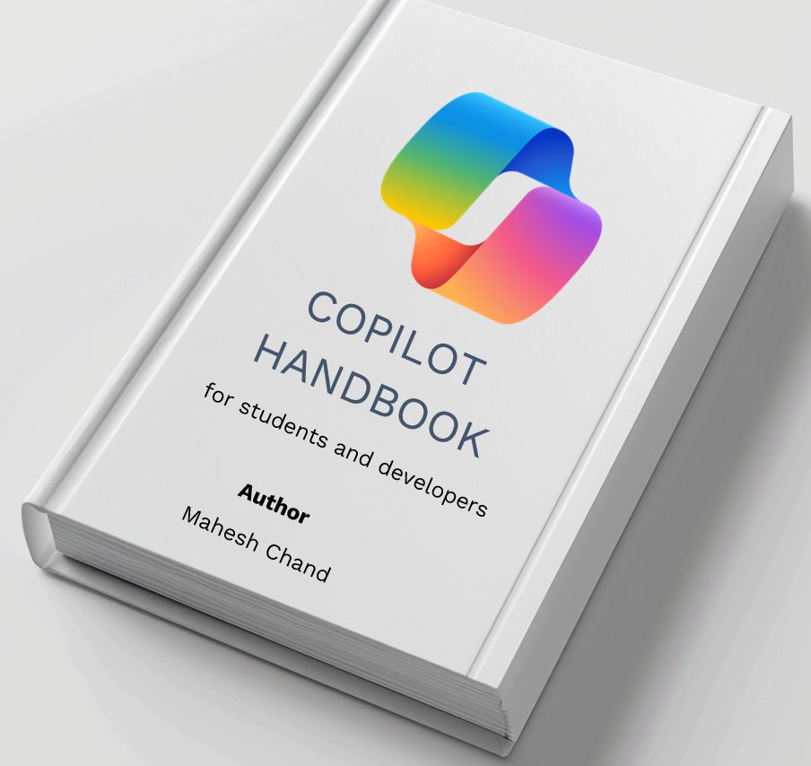 My Copilot Book is available on <a href="/CsharpCorner/">C# Corner</a> now:
c-sharpcorner.com/ebooks/copilot…  #GenAI