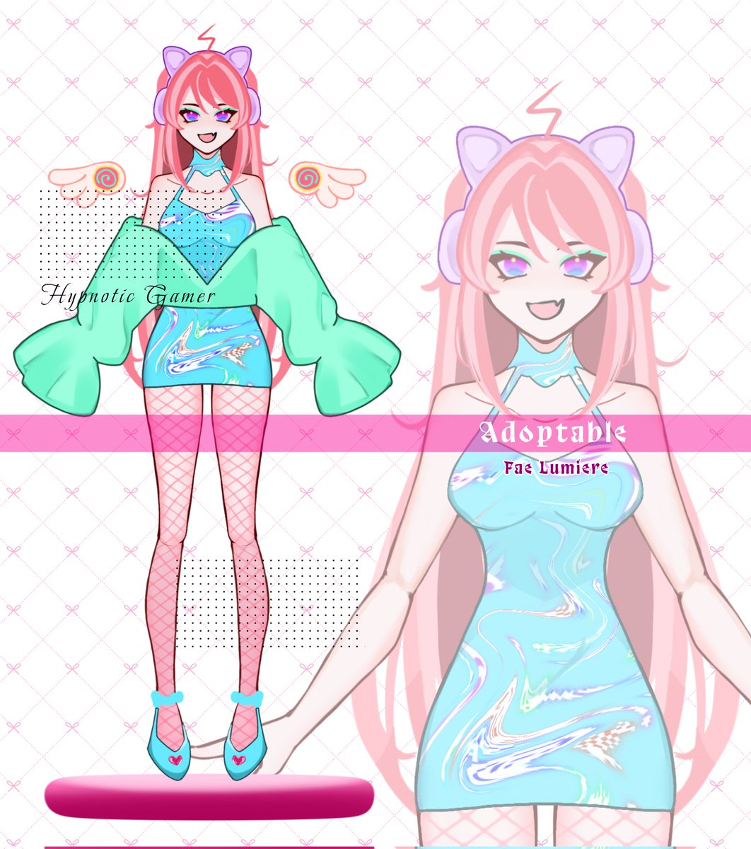 🎀 Adopt Raffle 🎀

Celebrate my upcoming birthday with me!

To enter:
🌷 like + rt (no QRT)
🌷 tag 1 friend
🌷 follow (optional)

1 Winner will receive this pre-made adoptable, designed by me.

Raffle Ends: Oct. 12, 11:00 AM UTC

Good luck ✨
#Giveaway #artraffle #Vtuber