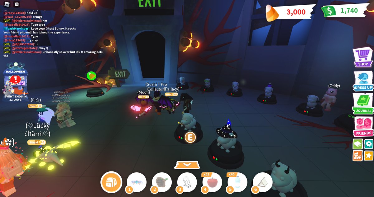 I just found @SushiBunnie in Adopt me :D