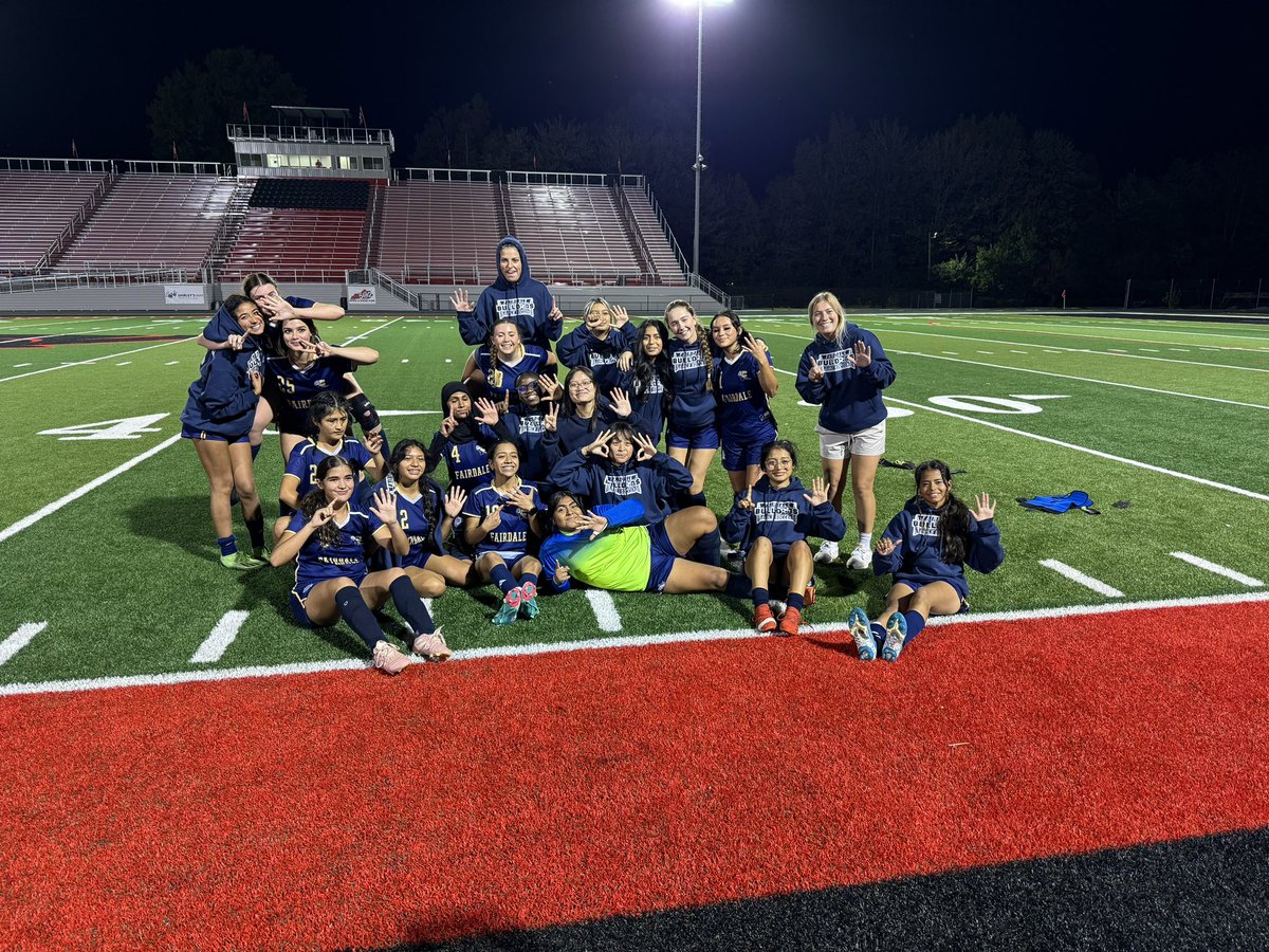 FAIRDALE BULLDOGS (@dawgs_athletics) on Twitter photo Fairdale <a href="/FHSGirls_Soccer/">Fairdale High Girls Soccer</a>
advance to Championship
6-1 over PRP.
Will play Thursday at 7 pm vs. Holy Cross
<a href="/FairdaleHigh/">Fairdale High School</a> Fairdale <a href="/FHSGirls_Soccer/">Fairdale High Girls Soccer</a>
advance to Championship
6-1 over PRP.
Will play Thursday at 7 pm vs. Holy Cross
<a href="/FairdaleHigh/">Fairdale High School</a>