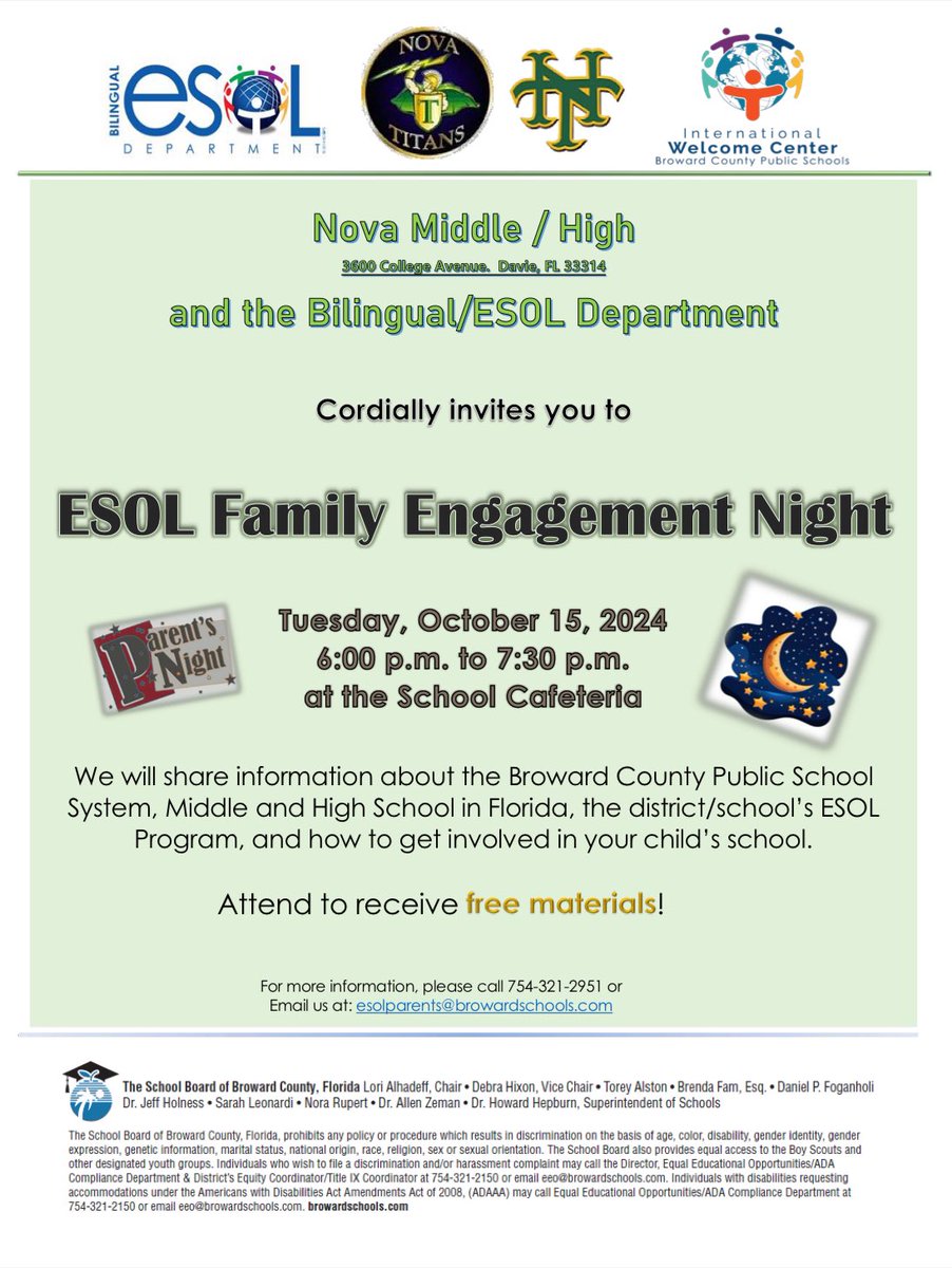 Nova High School tweet media