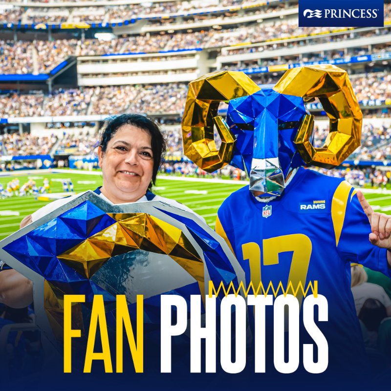 RamsNFL's tweet photo. we 🫶 our Ramily.