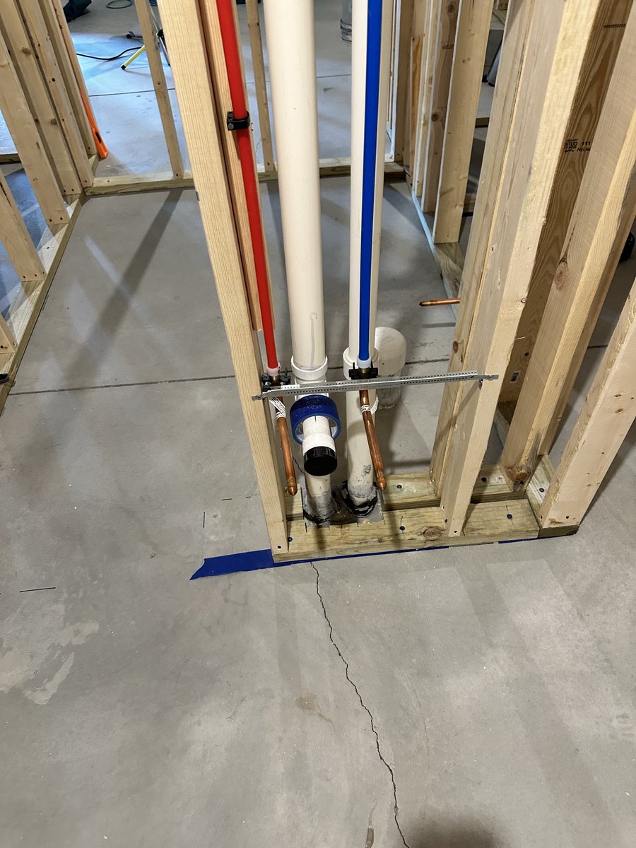 WaterProsOmaha's tweet photo. Our customer reached out needing a full home repipe, basement bathroom rough in, and laundry sink. Glad to help, we used high quality Viega fittings and our trusty Milwaukee tools to get the job done! https://t.co/ppZuXSyW9k