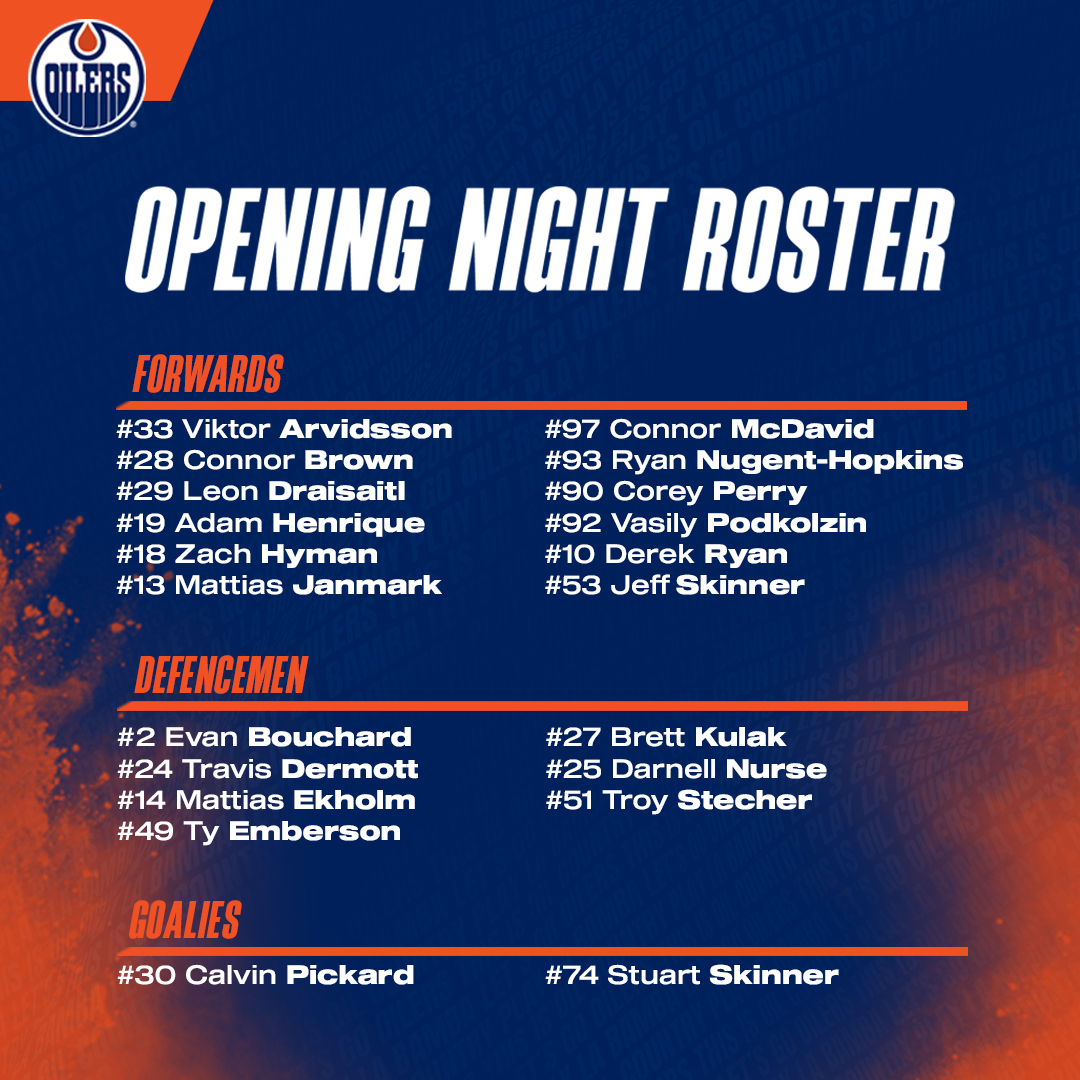EdmontonOilers's tweet image. Line 'em up 🤩 #LetsGoOilers