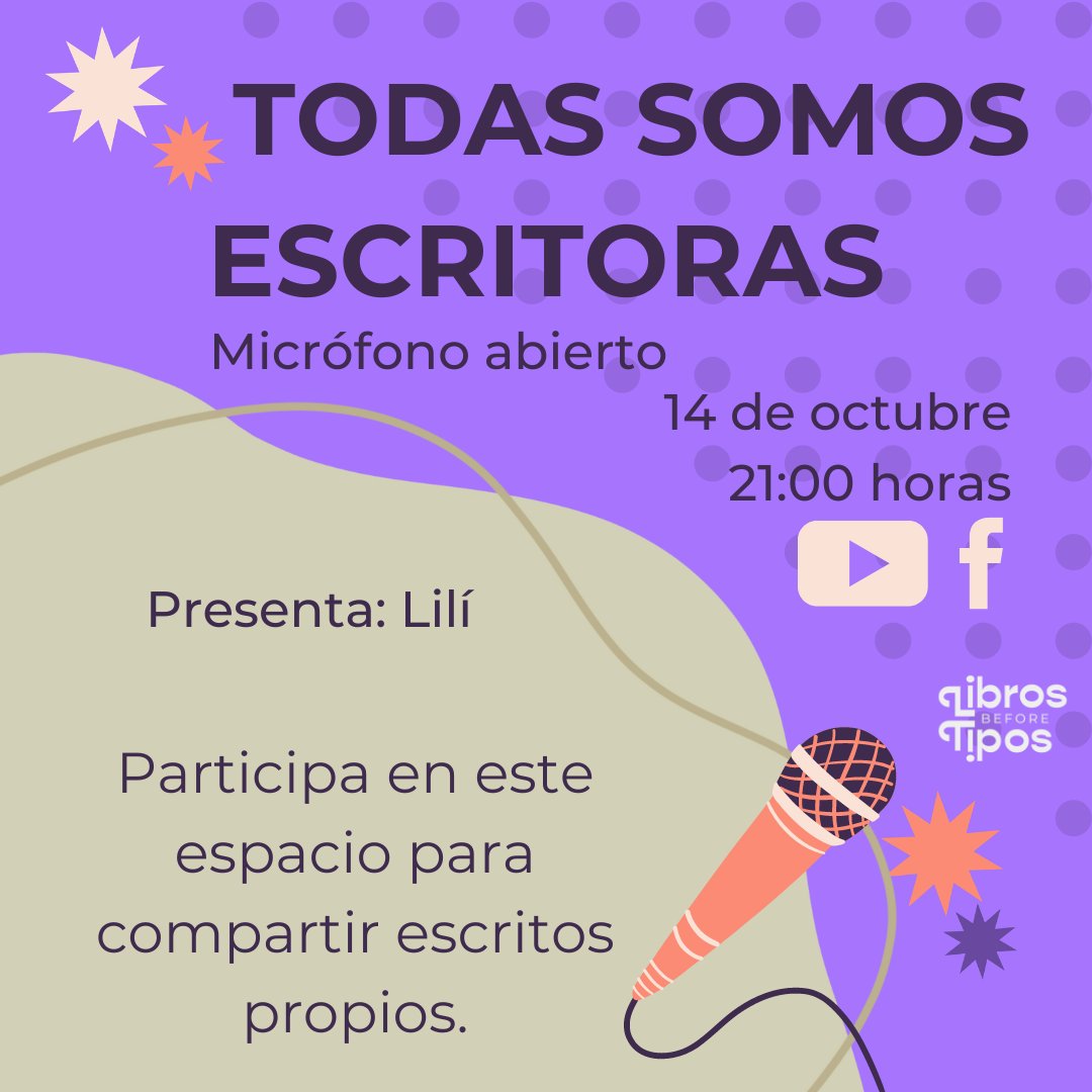 Aquí las actividades y horarios 🥰✨