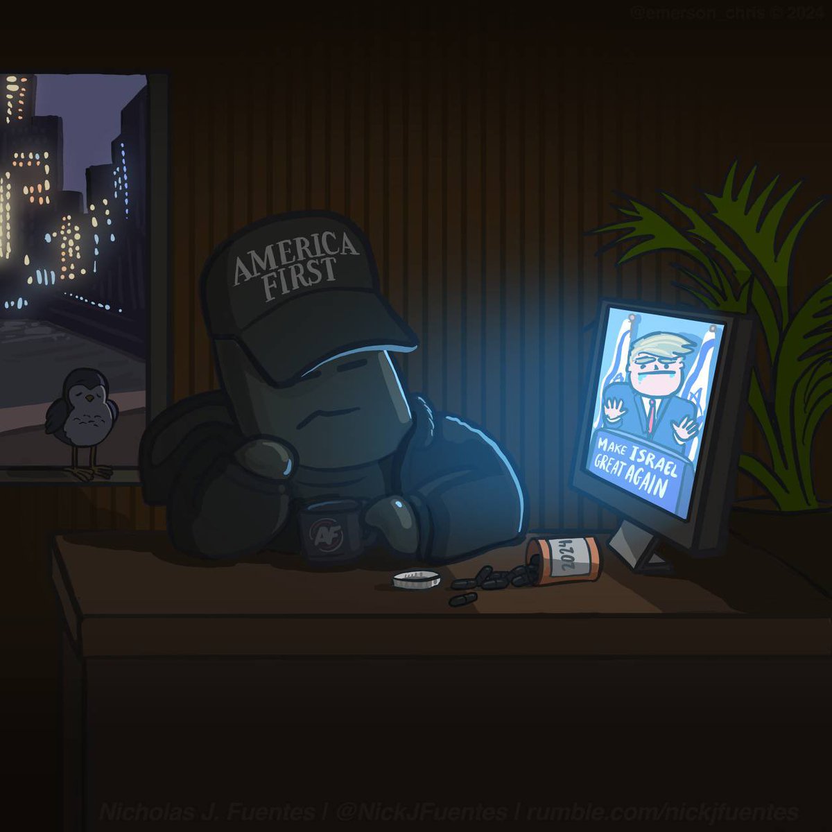 basedspinach's tweet image. America First means:

No war with Iran ❌
No handouts to Ukraine or Israel ❌
A long and tall border wall ✅