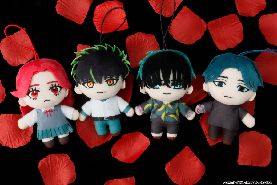 ◆ナムコ限定　来世は他人がいい ピコぬい 4種セット 大人気TVアニメ『来世は他人がいい』より、ナムコ限定プライズが