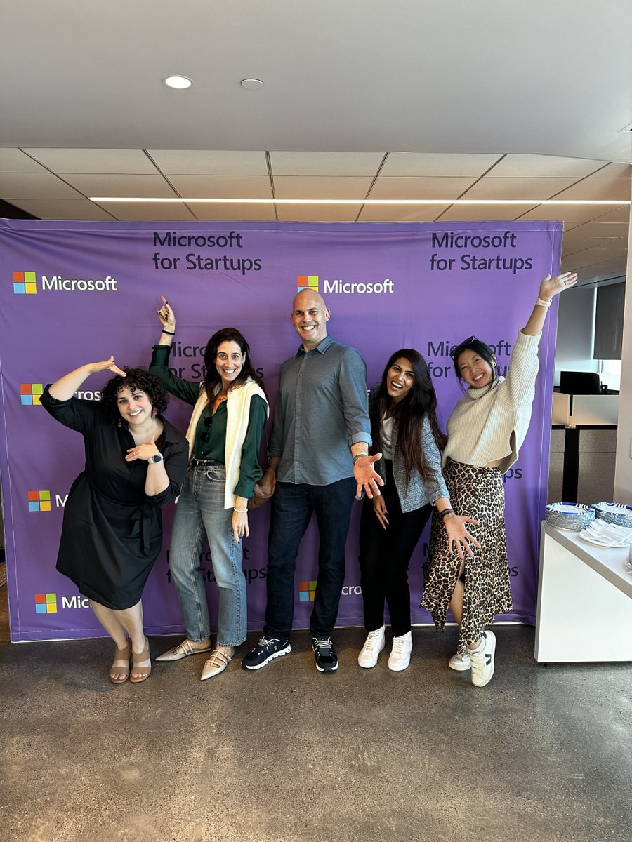 msft4startups's tweet image. The energy is buzzing here at SF #TechWeek! 🚀 

We just wrapped up an exciting @pinecone workshop on Azure deployment and now we’re gearing up for Scaling #GenAI with @StartupGrind. 

Join Heena Purohit and an incredible panel of experts as they share valuable insights on…