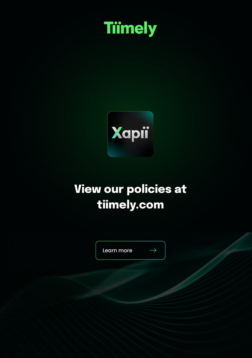 Researching lending automation solutions that ensure robust security and regulatory compliance? With Xapii, it's built in, including bank-level encryption, embedded digital compliance, SOC2 compliance and CDR accreditation.

Demo: bit.ly/3NkaN6q

#data #security #soc2