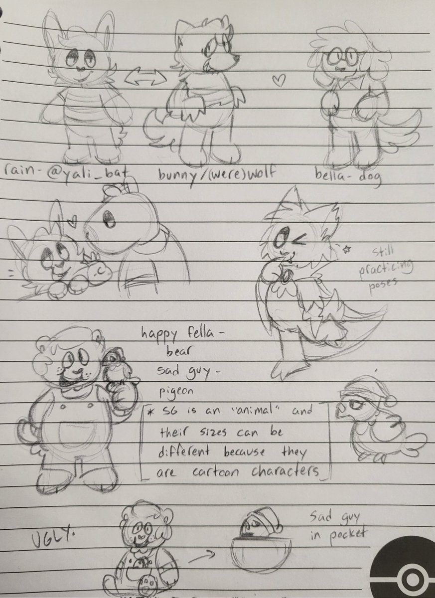 doveytunes's tweet photo. yes another page of doodles, i really like my little au, this time there are some ocs
#spookytreefriends #smstf https://t.co/6lJHhCK4jw