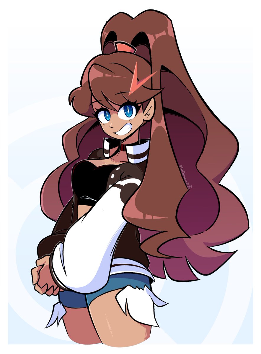TheCappuccino04's tweet photo. shes so pretty i had to draw her like immediately #toukotuesday https://t.co/V3UBidDFZK