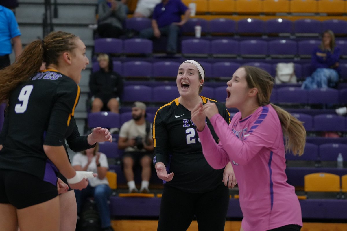 Coyote Sports Network (@coyote_sn) on Twitter photo A look at <a href="/KWUcoyoteVB/">KWU Volleyball</a> WIN over Baker University tonight! The Coyotes defeated the Wildcats 3-1 (25-12, 25-17, 20-25, 25-19). The Coyotes travel to Kansas City this Friday to face off against the Avila Eagles🏐
#ROLLYOTES A look at <a href="/KWUcoyoteVB/">KWU Volleyball</a> WIN over Baker University tonight! The Coyotes defeated the Wildcats 3-1 (25-12, 25-17, 20-25, 25-19). The Coyotes travel to Kansas City this Friday to face off against the Avila Eagles🏐
#ROLLYOTES